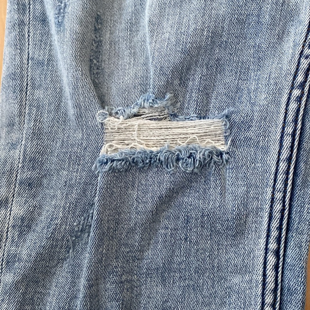 VIGOSS HIGH RISE ACE SKINNY JEANS in LIGHT WASH SZ 14/32 - Picture 8 of 13